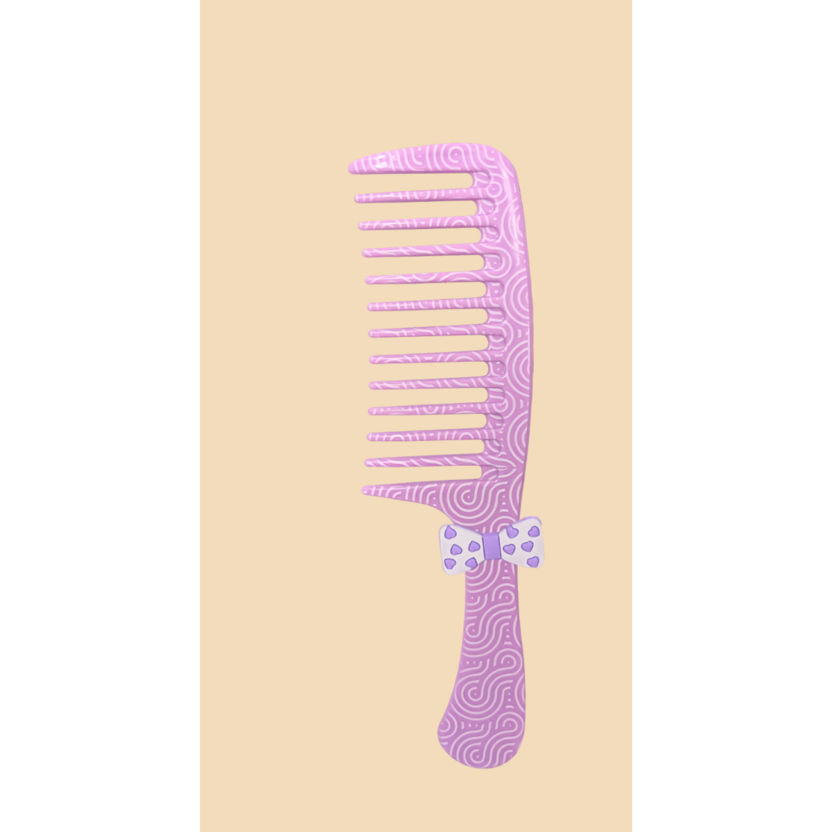 Hair Detangling Acrylic Wide Tooth Comb