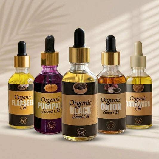 Seed Oils Bundle Deal – Free Comb & Oil Applicator