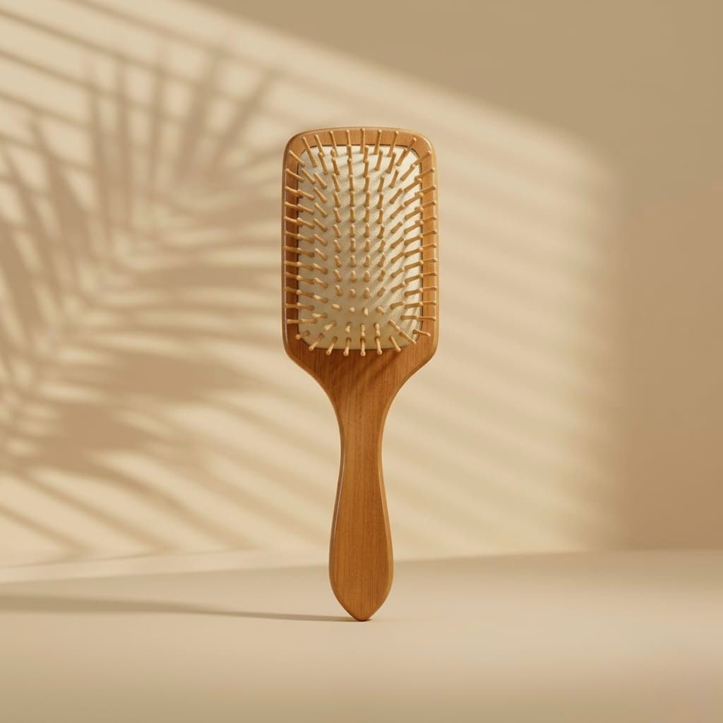 Bamboo Wooden Hair Brush