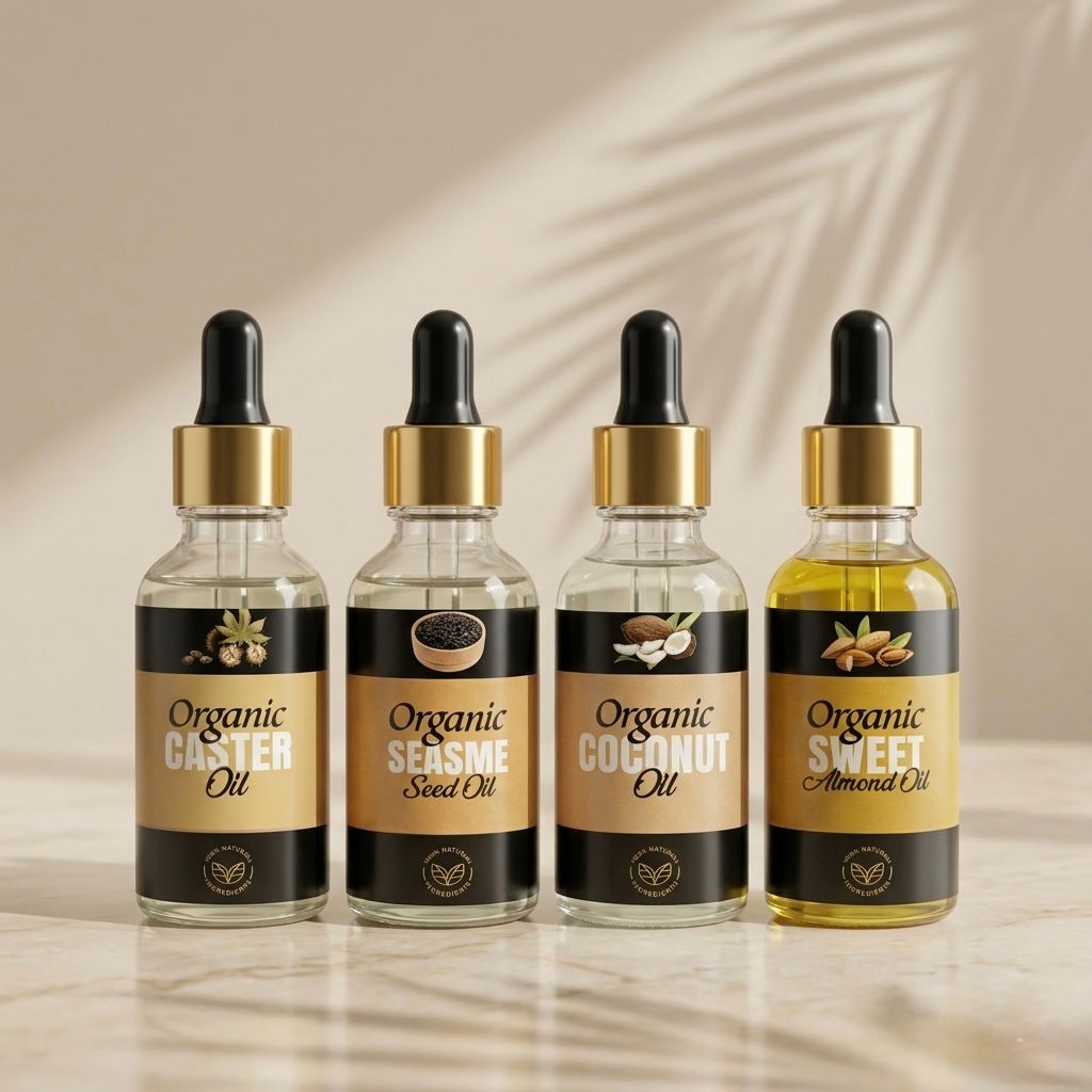 Carrier Oils Bundle Deal ā Free Comb & Oil Applicator
