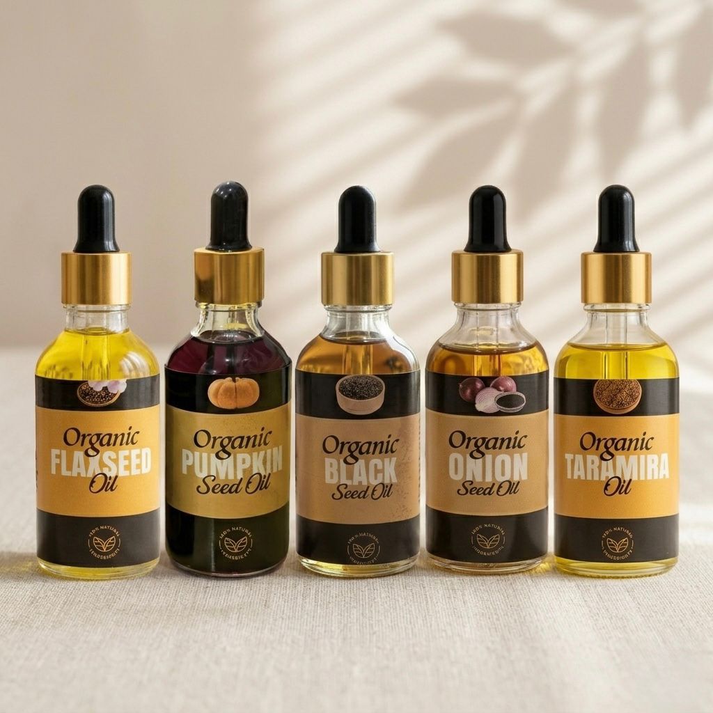 Seed Oils Bundle Deal – Free Comb & Oil Applicator