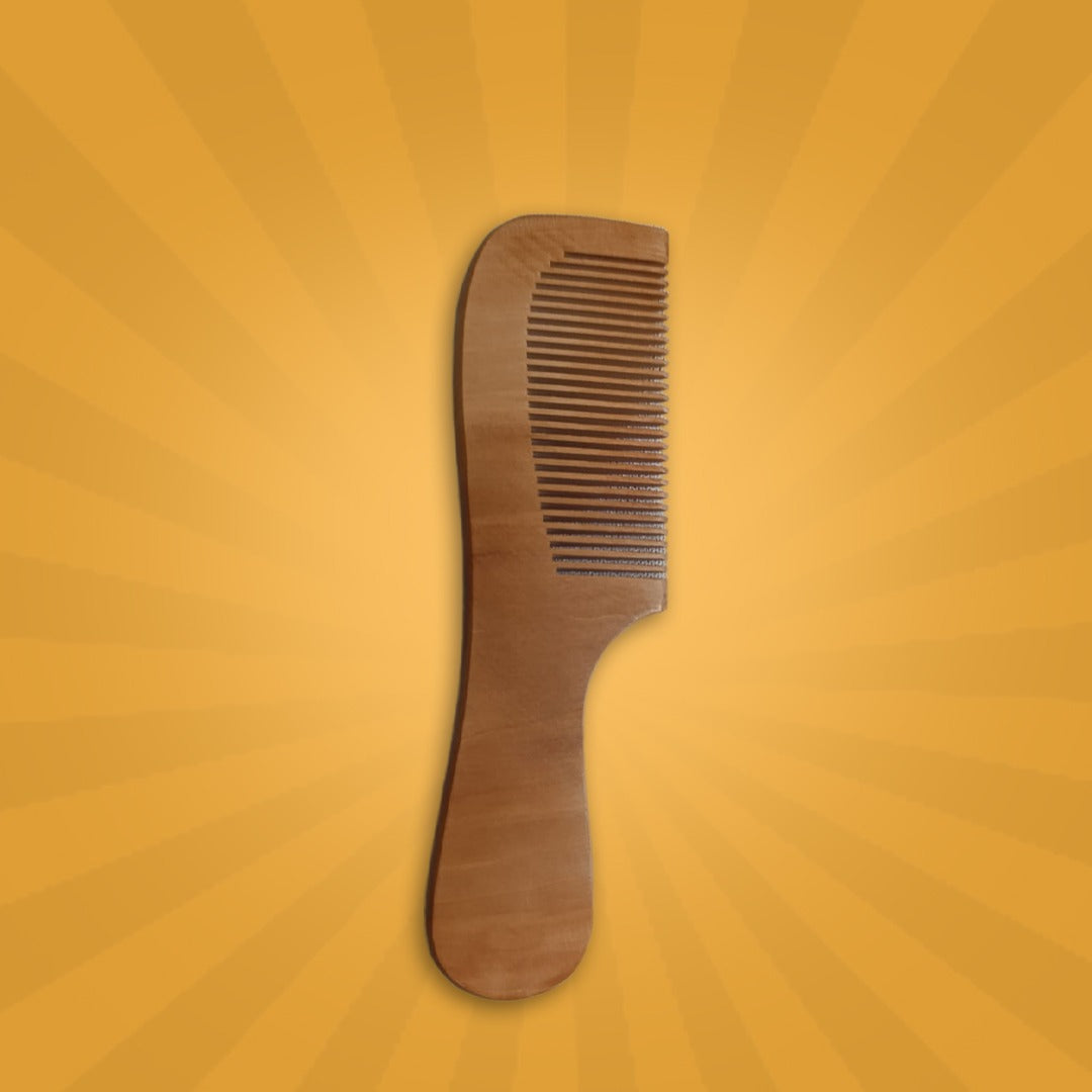 Hair and Beard Wooden Comb