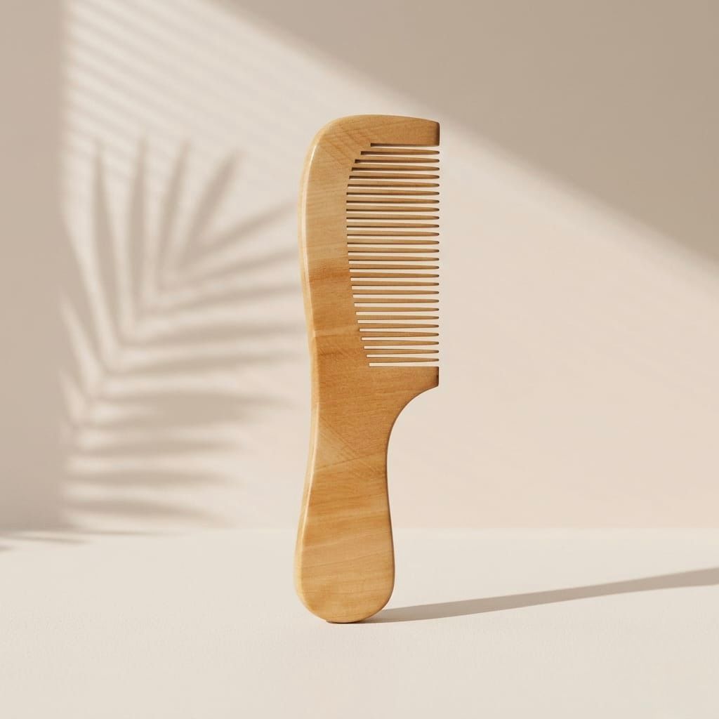 Hair and Beard Wooden Comb