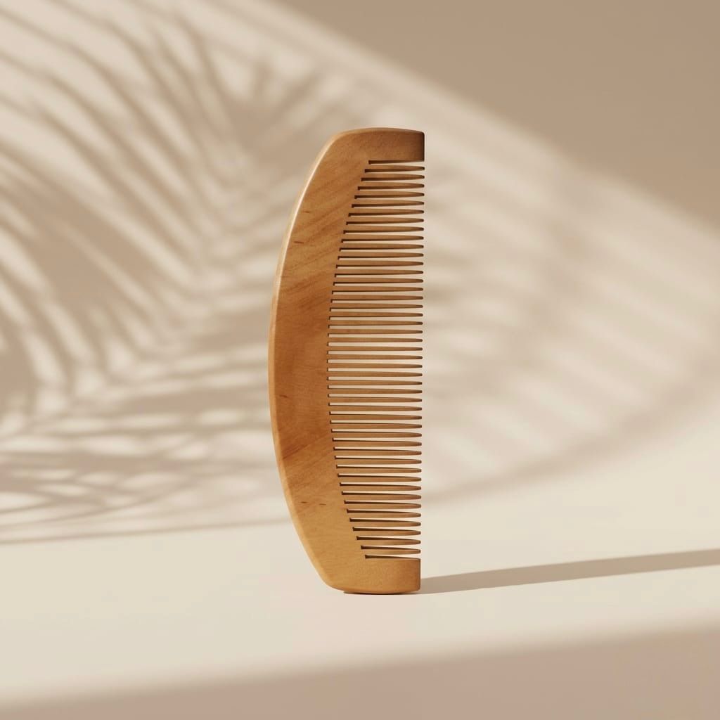 Classic Handmade Wooden Beard Comb