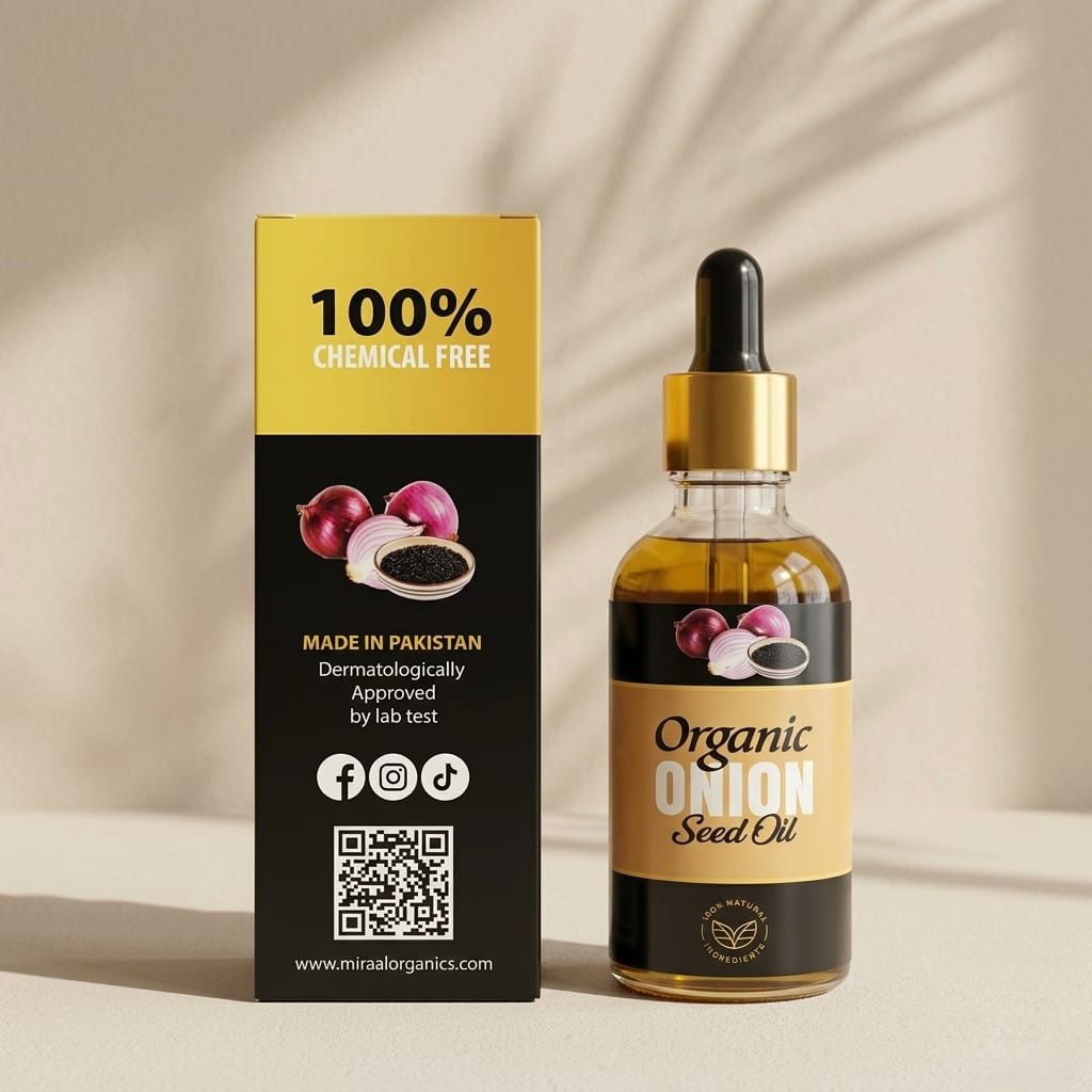 Onion Seed Oil – Hair Fall Control Elixir