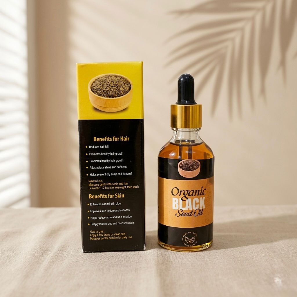 Black Seed Oil – Revitalizing Sunnah Hair Elixir