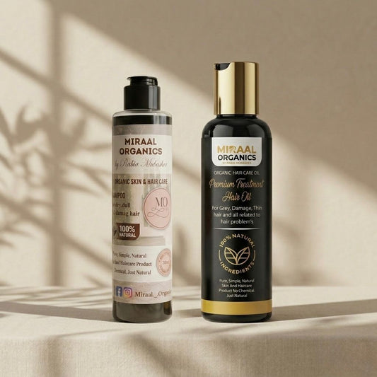 Miraal Hair Revival Bundle – Shampoo & Treatment Oil