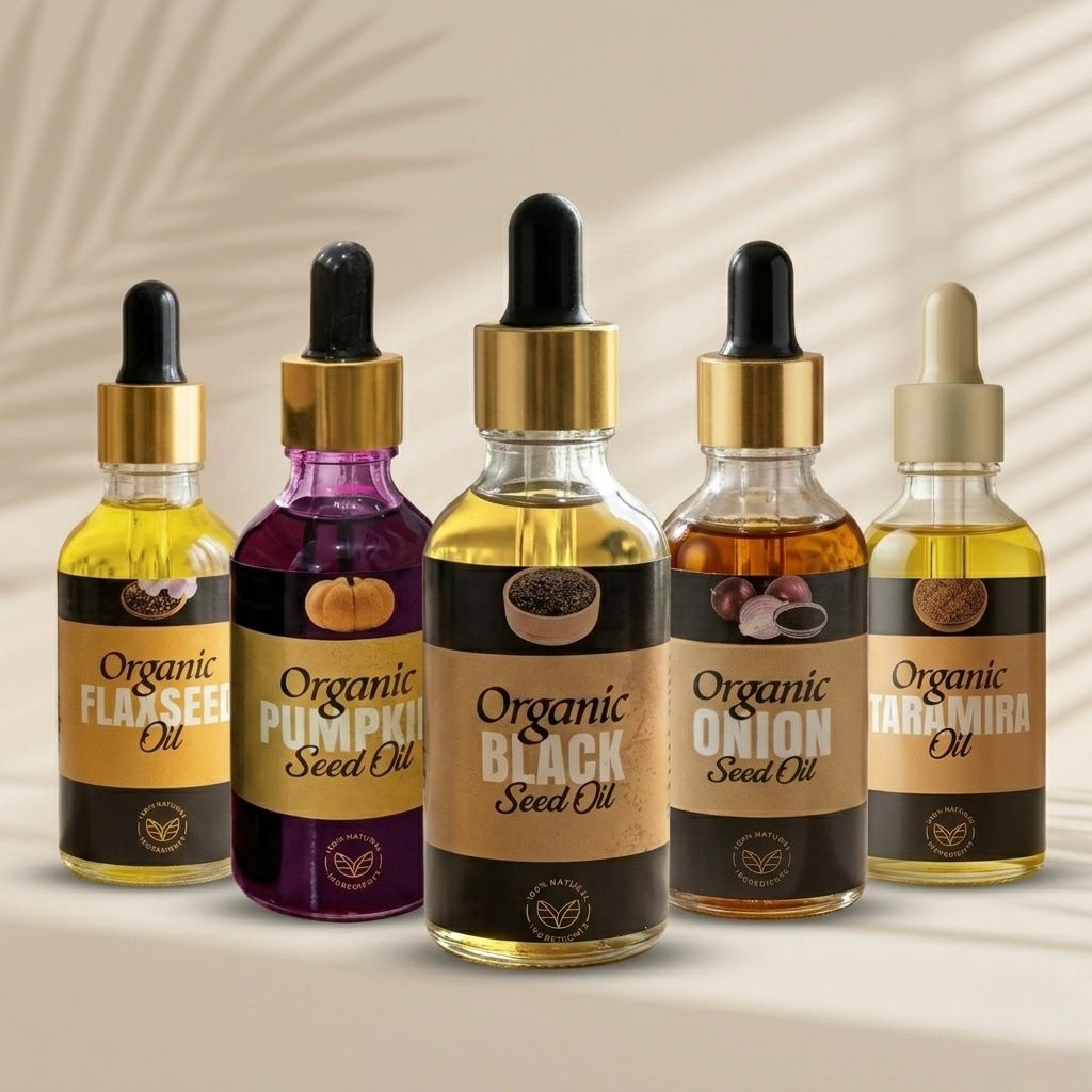 Seed Oils Bundle Deal – Free Comb & Oil Applicator
