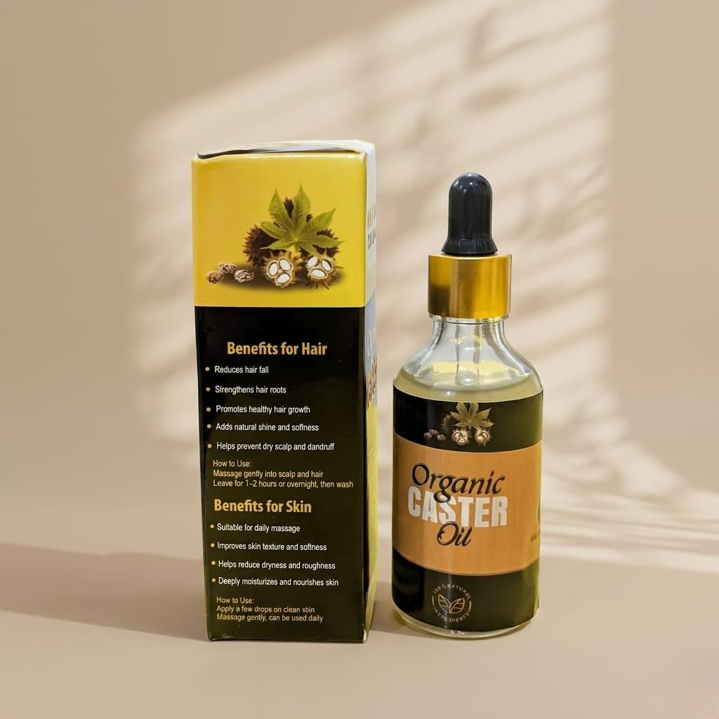 Castor Oil – Hair Growth Booster