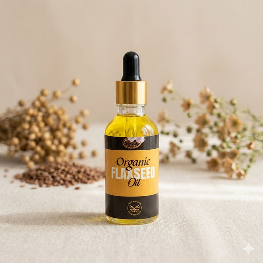 Flaxseed Oil – Omega-Rich Hair Strengthening Oil