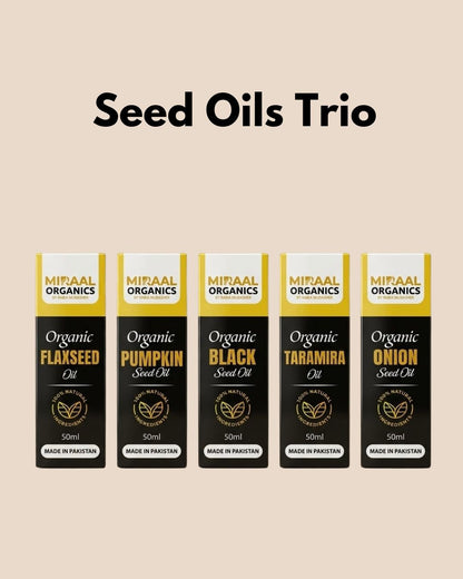 Seed Oils Bundle Deal – Free Comb & Oil Applicator