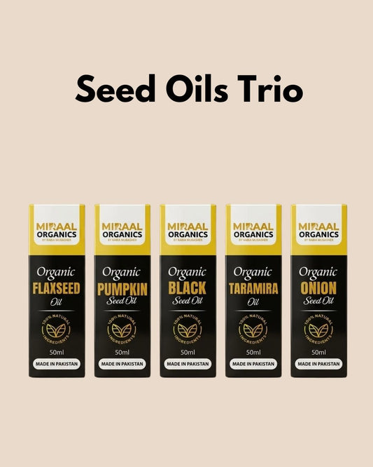 Seed Oils Bundle Deal – Free Comb & Oil Applicator