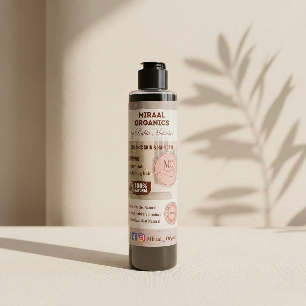 Miraal Organics Shampoo – Repair & Revive Hair Cleanser