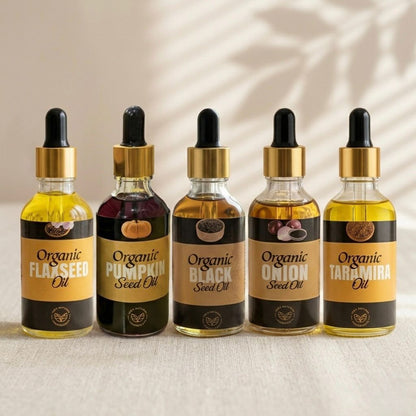 Seed Oils Bundle Deal – Free Comb & Oil Applicator