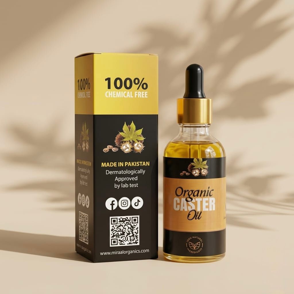 Castor Oil – Hair Growth Booster
